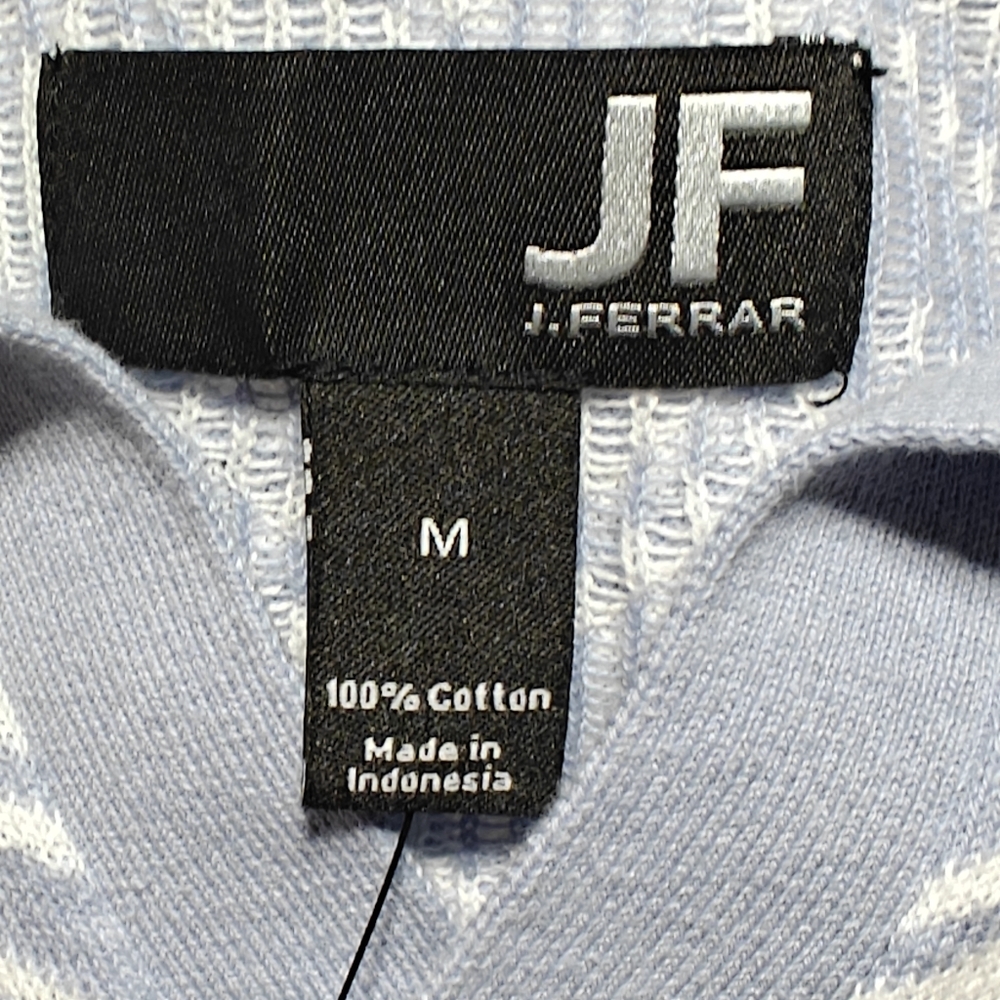 J. Ferrar Johnny Collar Mens Short Sleeve Polo Sweater NWT Size M - Picture 6 of 7